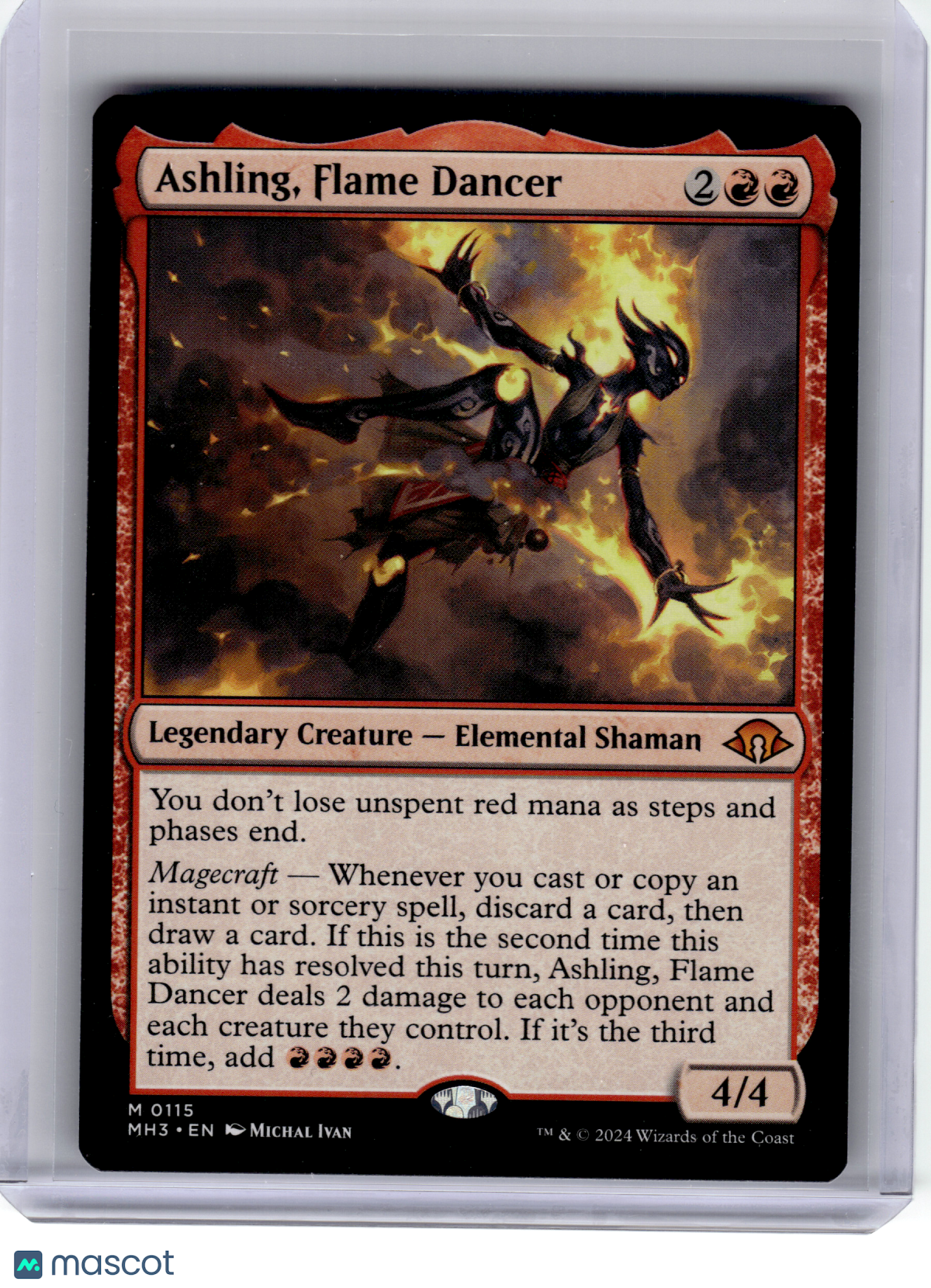 2024 Magic: TG—Ashling, Flame Dancer #115 Modern Horizons 3—Mythic Nonfoil