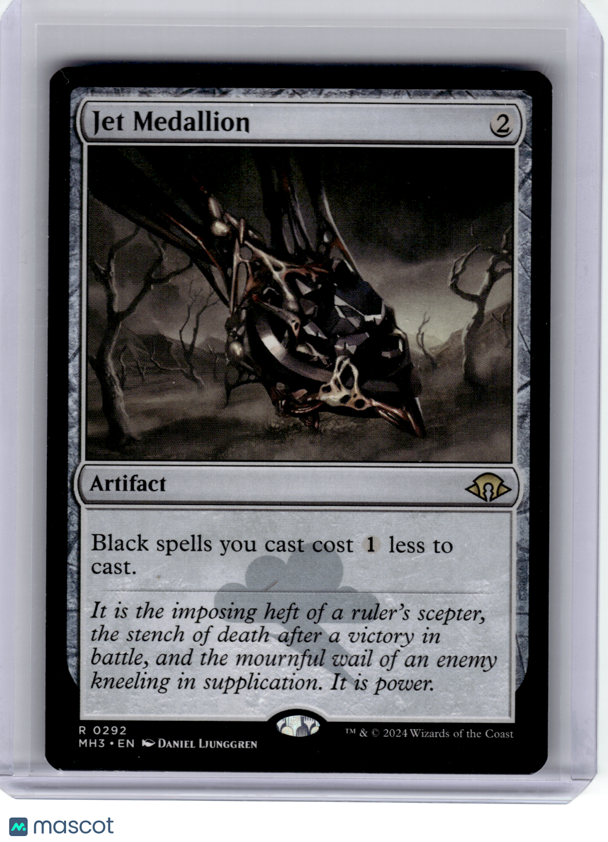 2024 Magic: The Gathering—Jet Medallion #292 Modern Horizons 3—Rare Nonfoil