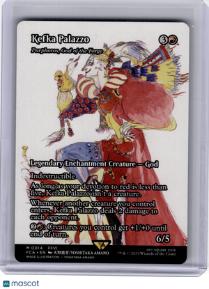 2025 MTG—Kefka Palazzo-Purphoros, God of the Forge #14 FCA—M Nonfoil (Showcase)