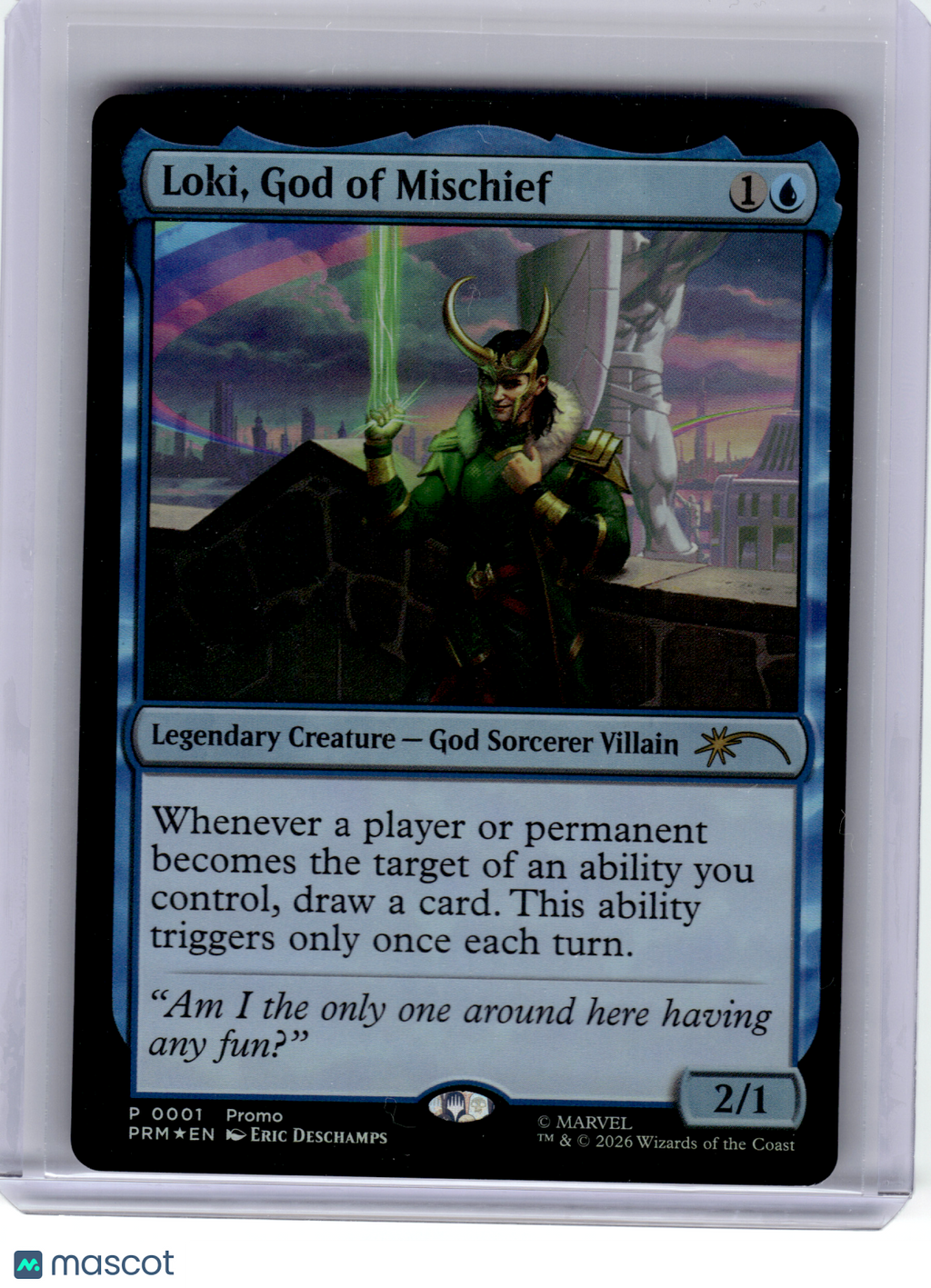 2026 Magic: The Gathering—Loki, God of Mischief #1 Media Promos—Promo Foil