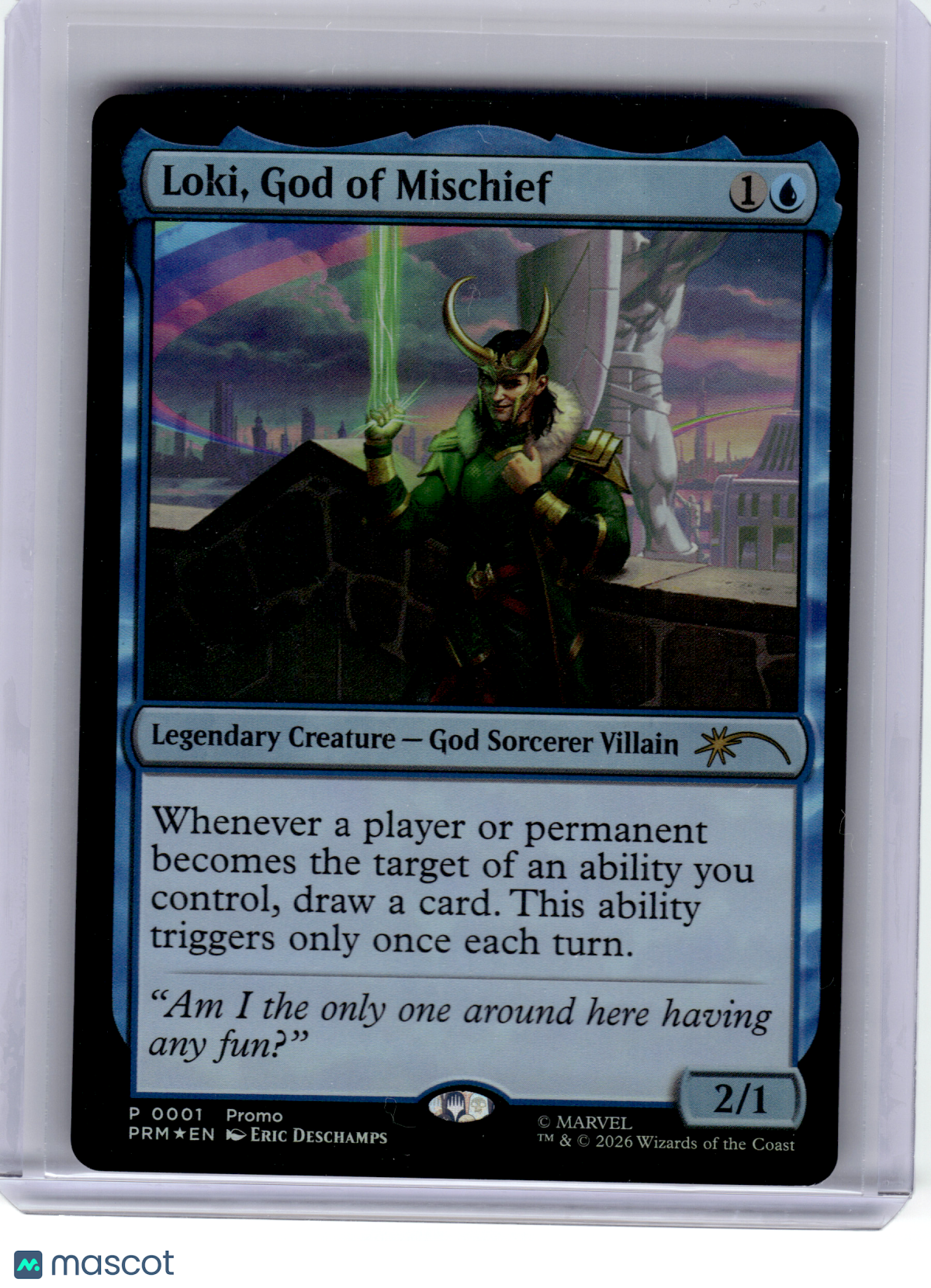 2026 Magic: The Gathering—Loki, God of Mischief #1 Media Promos—Promo Foil