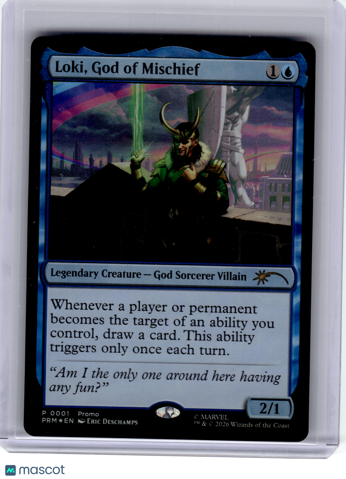 2026 Magic: The Gathering—Loki, God of Mischief #1 Media Promos—Promo Foil