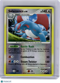 2008 Pokemon—Salamence #24 Stormfront—Rare Reverse Holo