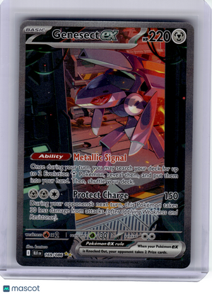 2025 Pokemon—Genesect ex #169 Black Bolt—Special Illustration Rare Holo