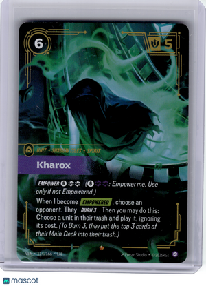 2026 Riftbound: League of Legends TCG—Kharox #114 Vendetta—Epic Foil
