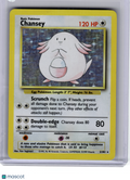 1999 Pokemon—Chansey #3 Base Set—Rare Holo [Damage]