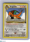1999 Pokemon—Dragonite #5 Wotc Promo—Black Star Promo [Damage]