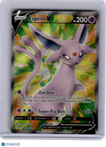 2021 Pokemon—Espeon V #179 Evolving Skies—Ultra Rare Holo [Damage]
