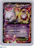 2016 Pokemon—Mewtwo EX #XY107 XY—Black Star Promo Holo [Lightly Played]