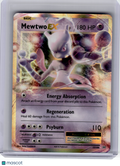 2016 Pokemon—Mewtwo EX #52 Evolutions—Ultra Rare Holo