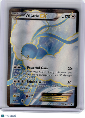 2016 Pokemon—Altaria EX #123 Fates Collide—Ultra Rare Holo