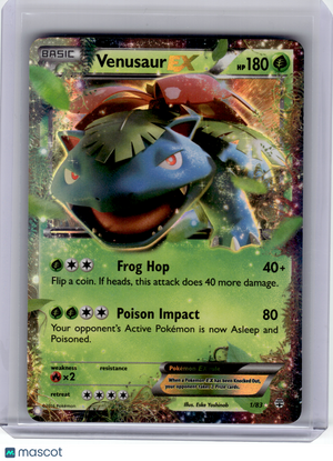 2016 Pokemon—Venusaur EX #1 Generations—Ultra Rare Holo