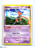 2008 Pokemon—Deoxys Speed Forme #26/146 Legends Awakened—Rare Nonholo [LP]