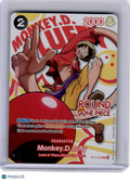 2023 OP CCG—Monkey D. Luffy (Round 1) #OP16-095 OP Card Game Promos—Rare Foil