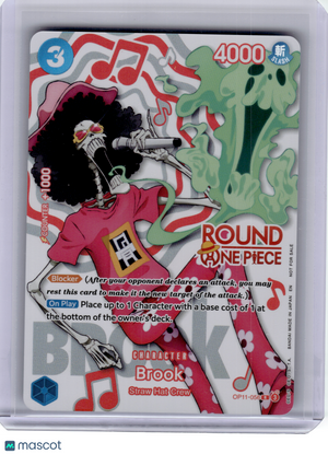 2026 One Piece CCG—Brook (Round 1) #OP11-056 One Piece Card Game Promos—R Foil
