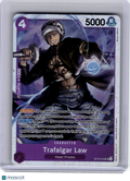 2023 One Piece CCG—Trafalgar Law #010 Ultimate Deck: Three Captains—SR Foil [LP]