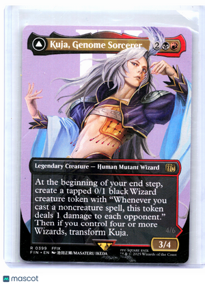 2025 Magic: TG—Kuja, Genome Sorcerer (Borderless) #0399 FIN—Rare Nonfoil