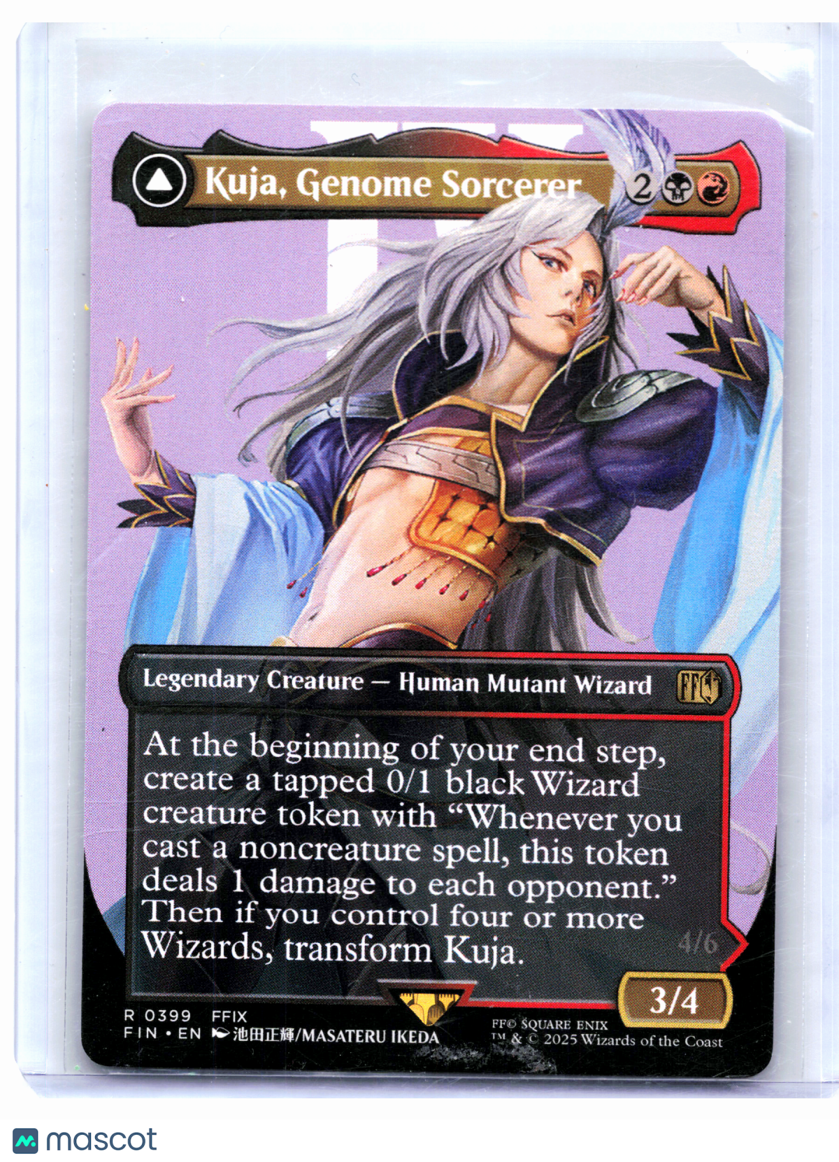 2025 Magic: TG—Kuja, Genome Sorcerer (Borderless) #0399 FIN—Rare Nonfoil