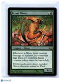2009 Magic: TG—Brood Sliver #22 Premium Deck Series: Slivers—Rare Foil [LP]