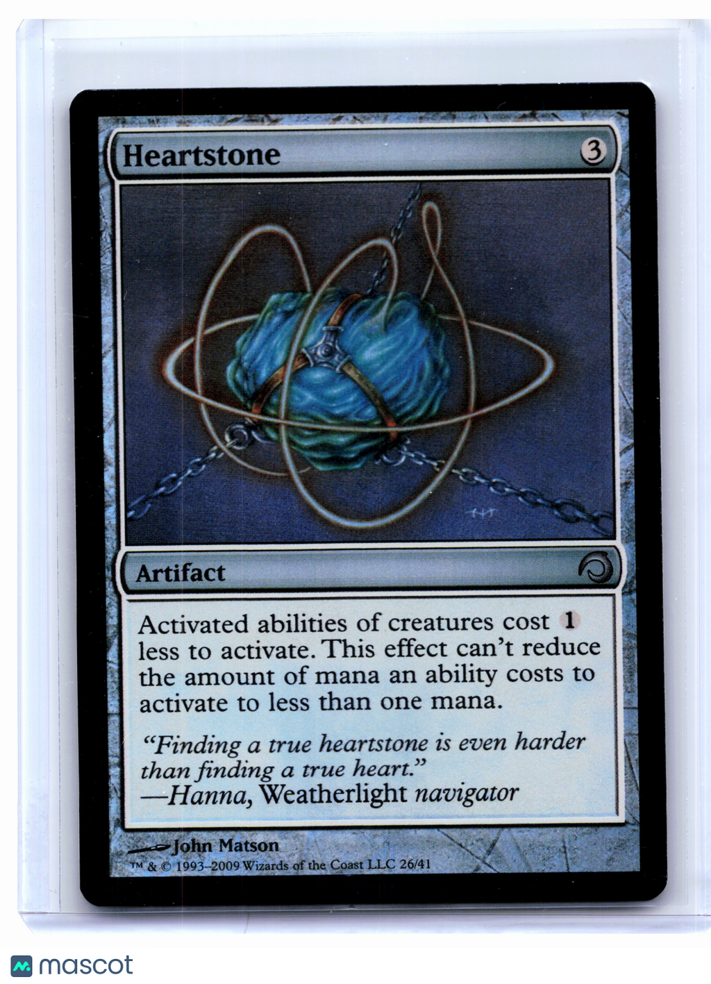 2009 Magic: TG—Heartstone #26 Premium Deck Series: Slivers—Uncommon Foil [LP]
