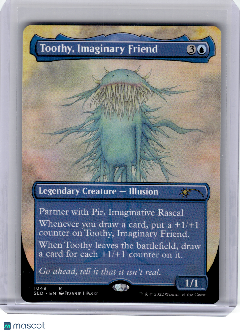 2022 Magic: The Gathering—Toothy, Imaginary Friend #1049 SLD—Rare Non-Foil
