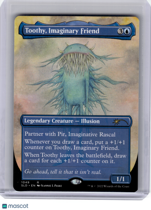 2022 Magic: The Gathering—Toothy, Imaginary Friend #1049 SLD—Rare Non-Foil