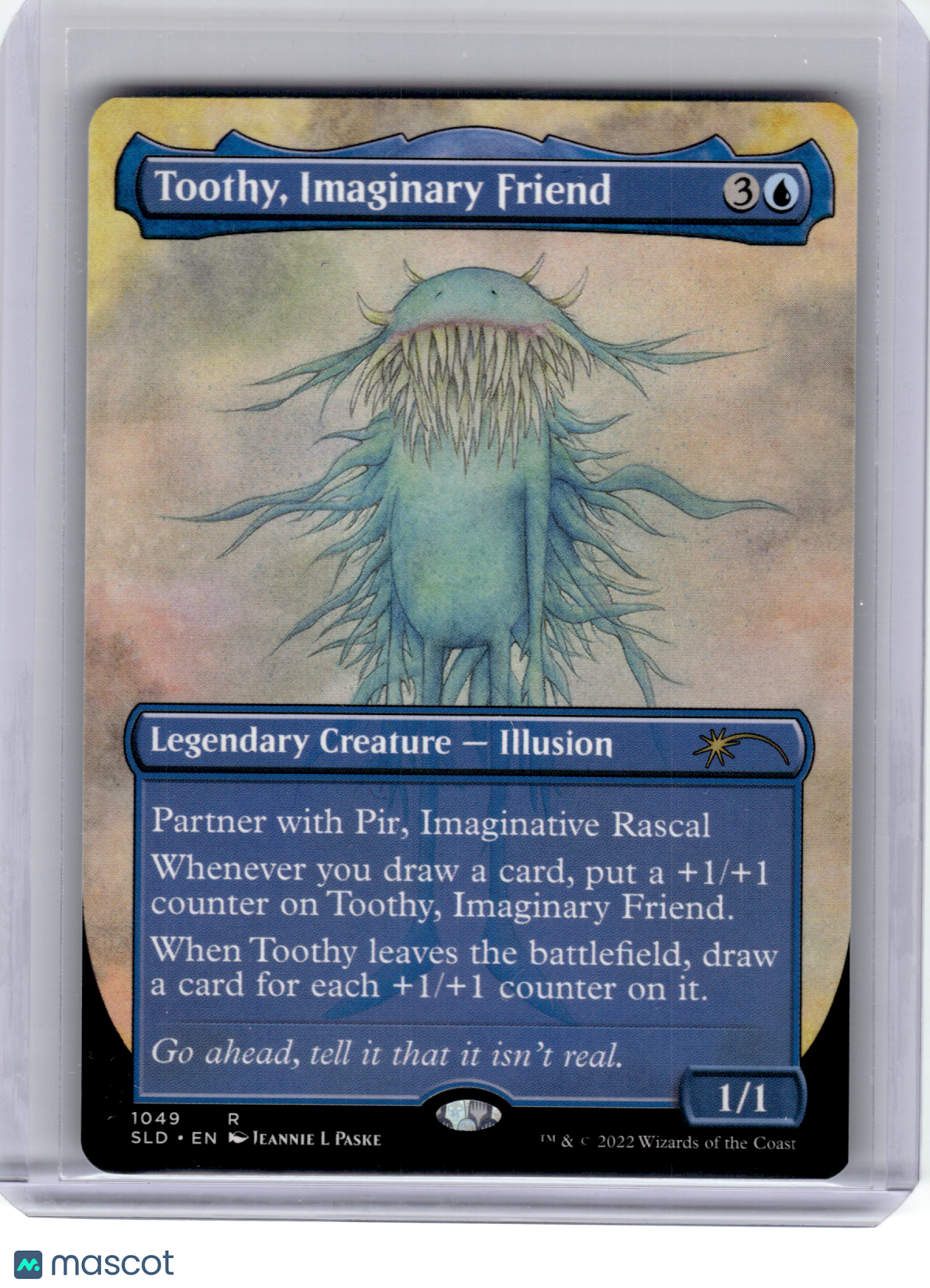 2022 Magic: The Gathering—Toothy, Imaginary Friend #1049 SLD—Rare Non-Foil