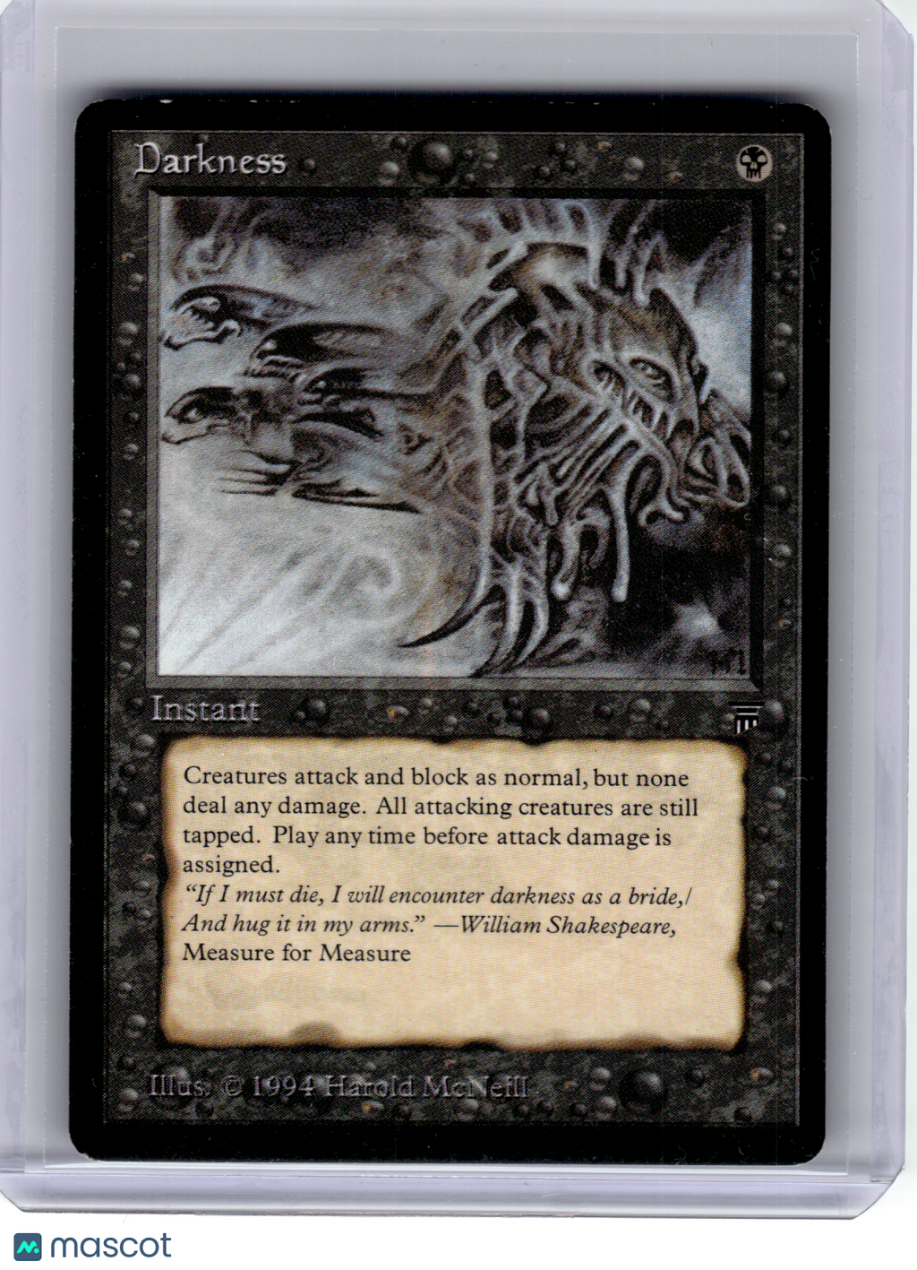 1994 Magic: The Gathering—Darkness Legends—Common Non-Foil [Heavily Played]