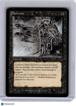 1994 Magic: The Gathering—Darkness Legends—Common Non-Foil [Heavily Played]