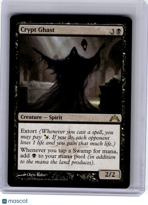2013 Magic: The Gathering—Crypt Ghast #61 Gatecrash—Rare Non-Foil