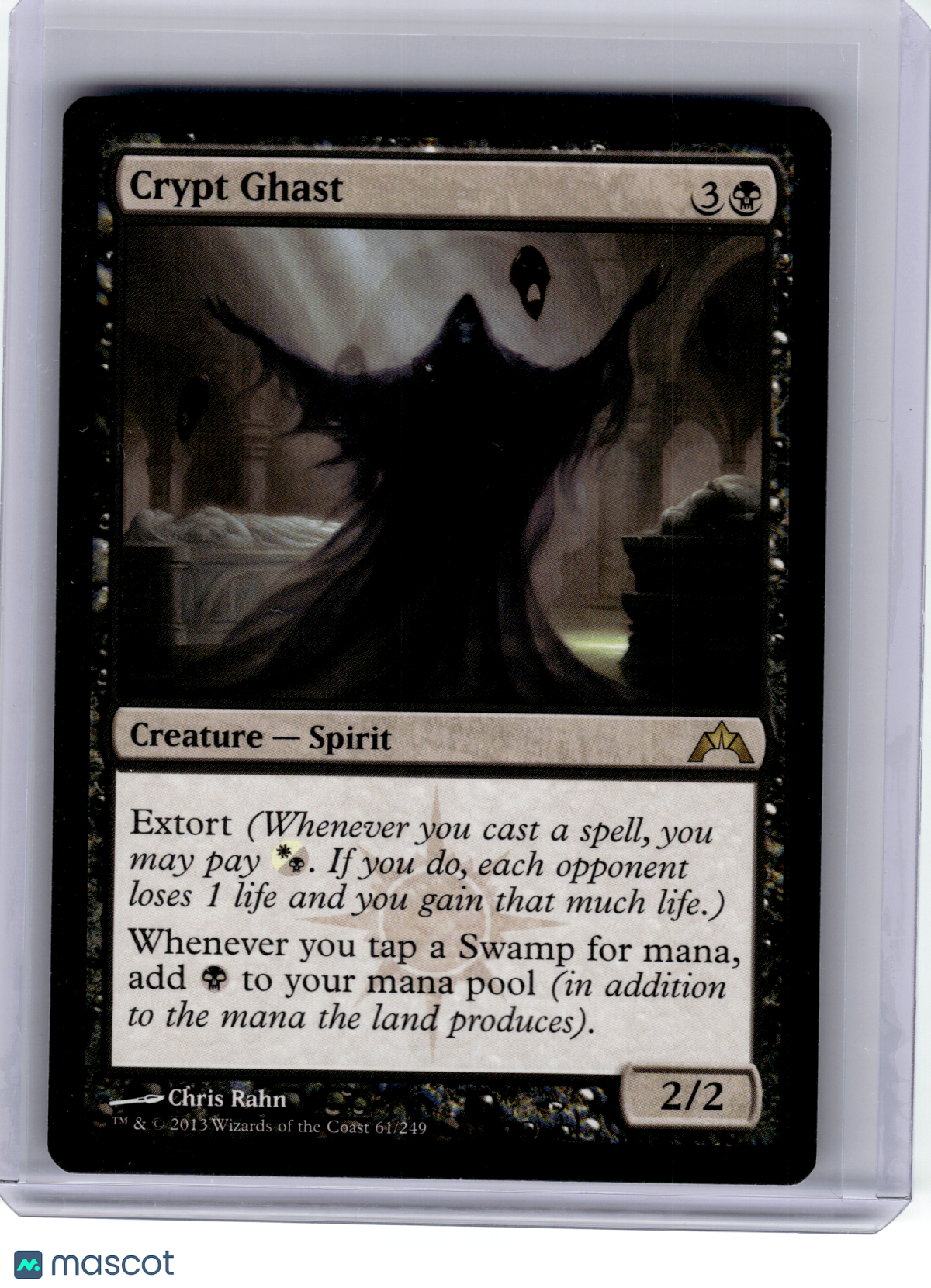 2013 Magic: The Gathering—Crypt Ghast #61 Gatecrash—Rare Non-Foil