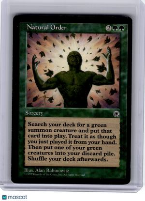 1997 Magic: The Gathering—Natural Order Portal—Rare Non-Foil [Moderately Played]