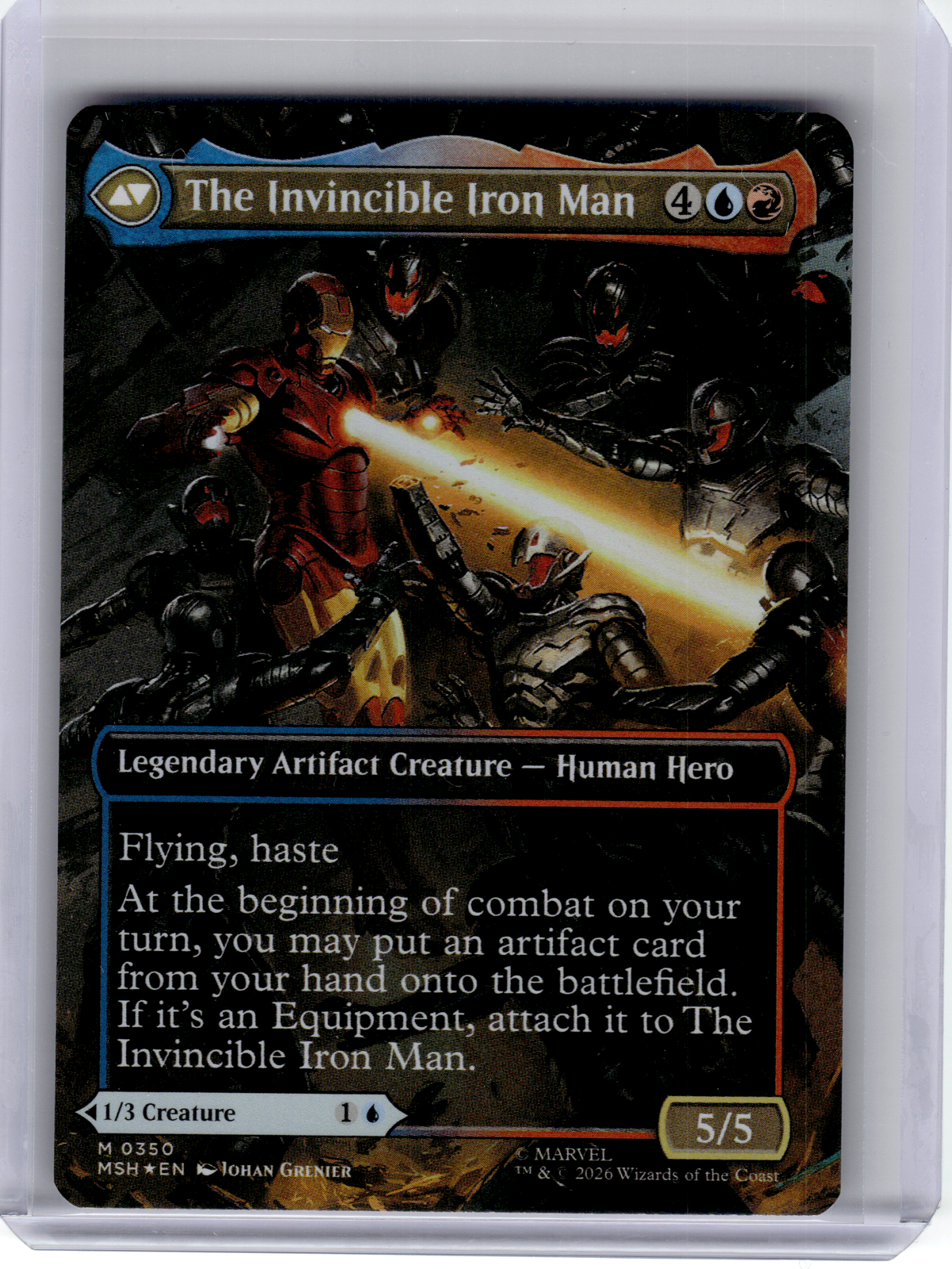 2026 MagicTG—Tony Stark//The Invinvible Iron Man #350 MSH - M Foil (Borderless)