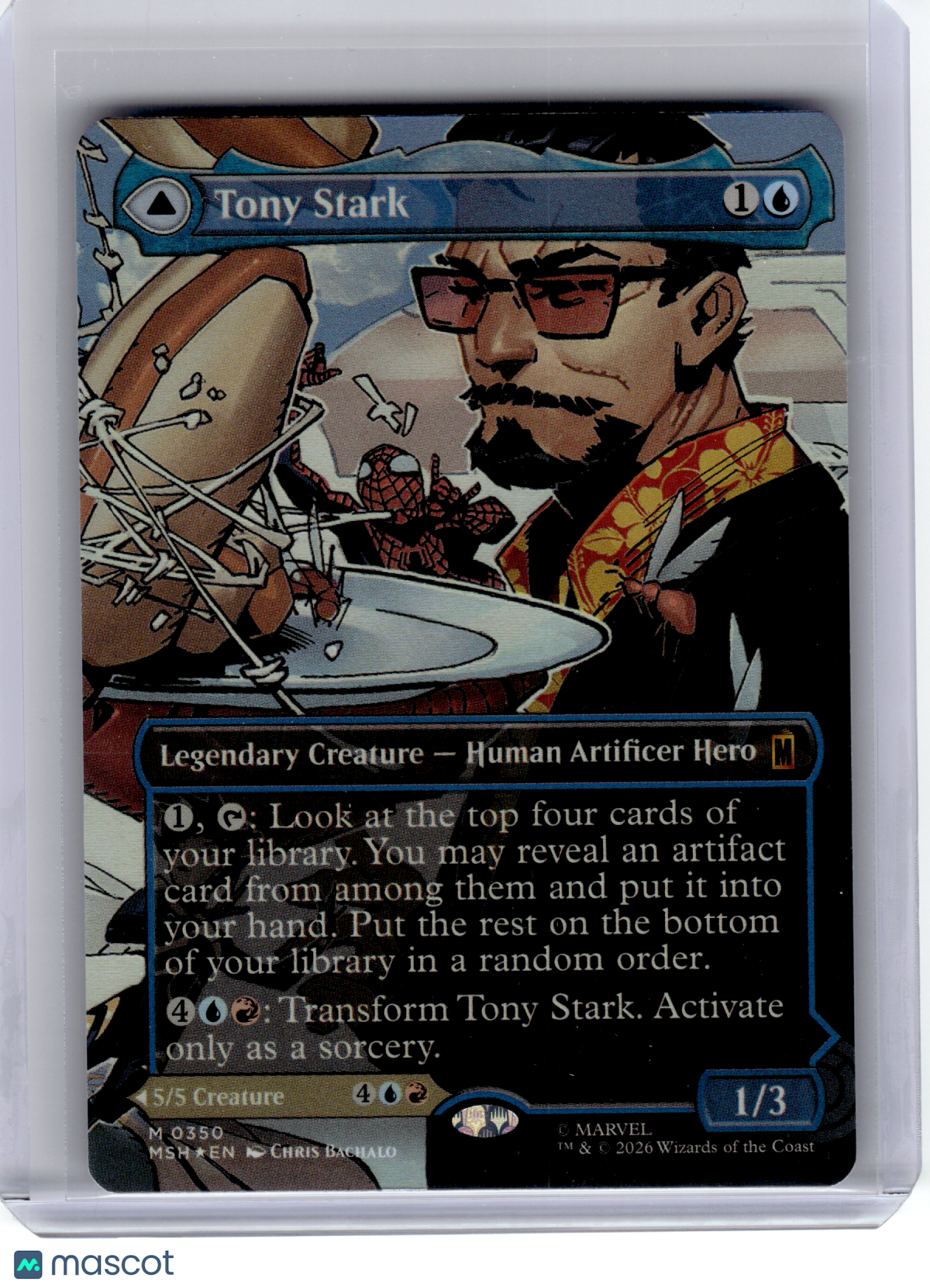 2026 MagicTG—Tony Stark//The Invinvible Iron Man #350 MSH - M Foil (Borderless)