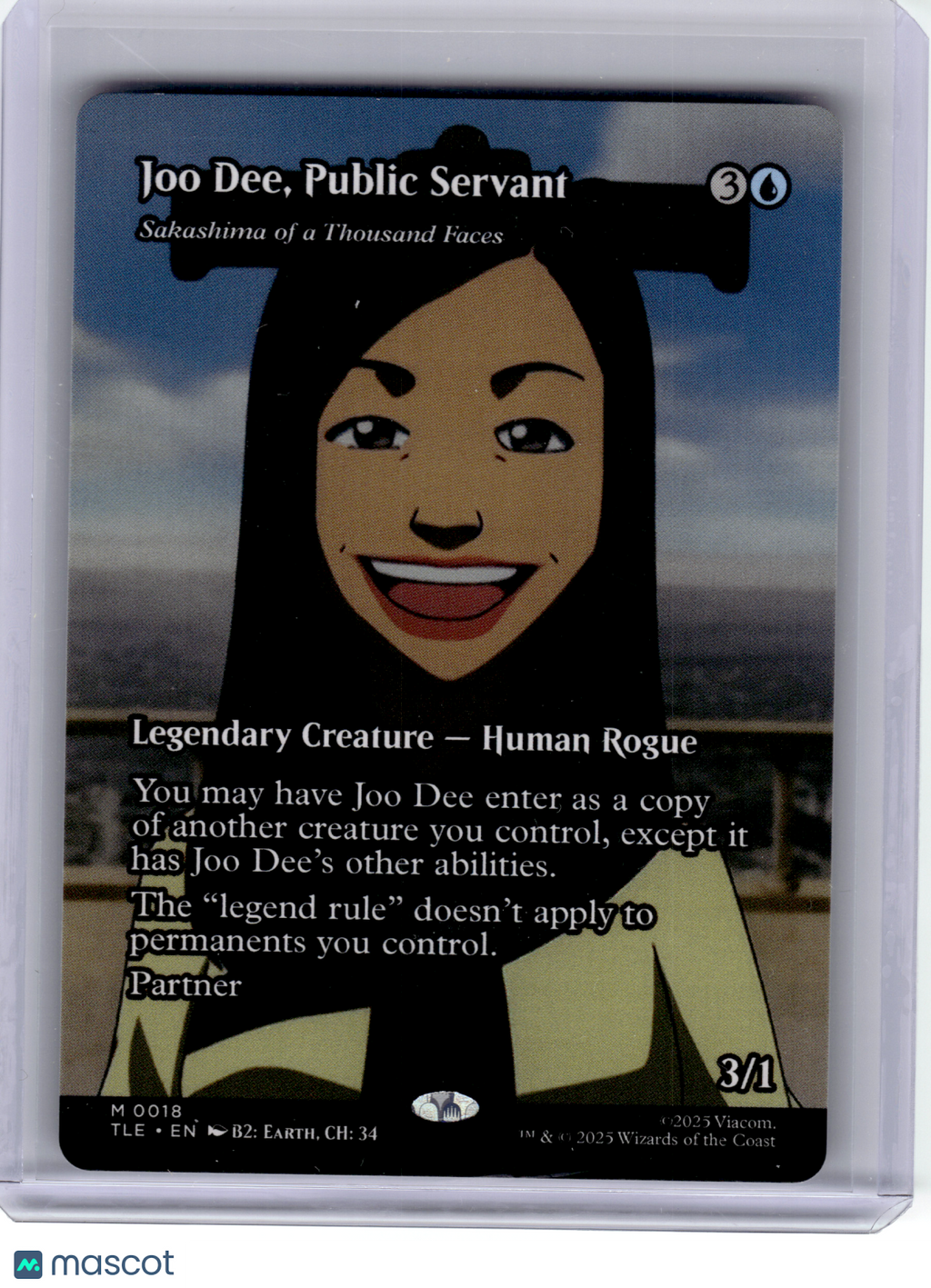 2025 MagicTG—Joo Dee, Public Servant (Borderless) #18 TLE—Mythic Non-Foil