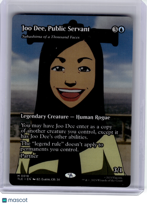 2025 MagicTG—Joo Dee, Public Servant (Borderless) #18 TLE—Mythic Non-Foil