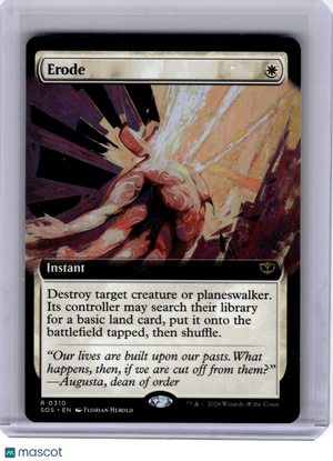 2026 Magic: The Gathering—Erode (Extended Art) #310 SOS—Rare Non-Foil