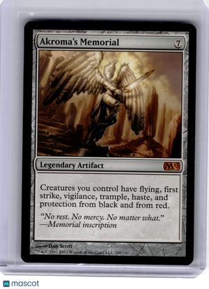 2012 Magic: The Gathering—Akroma's Memorial #200 Magic 2013—Mythic Non-Foil