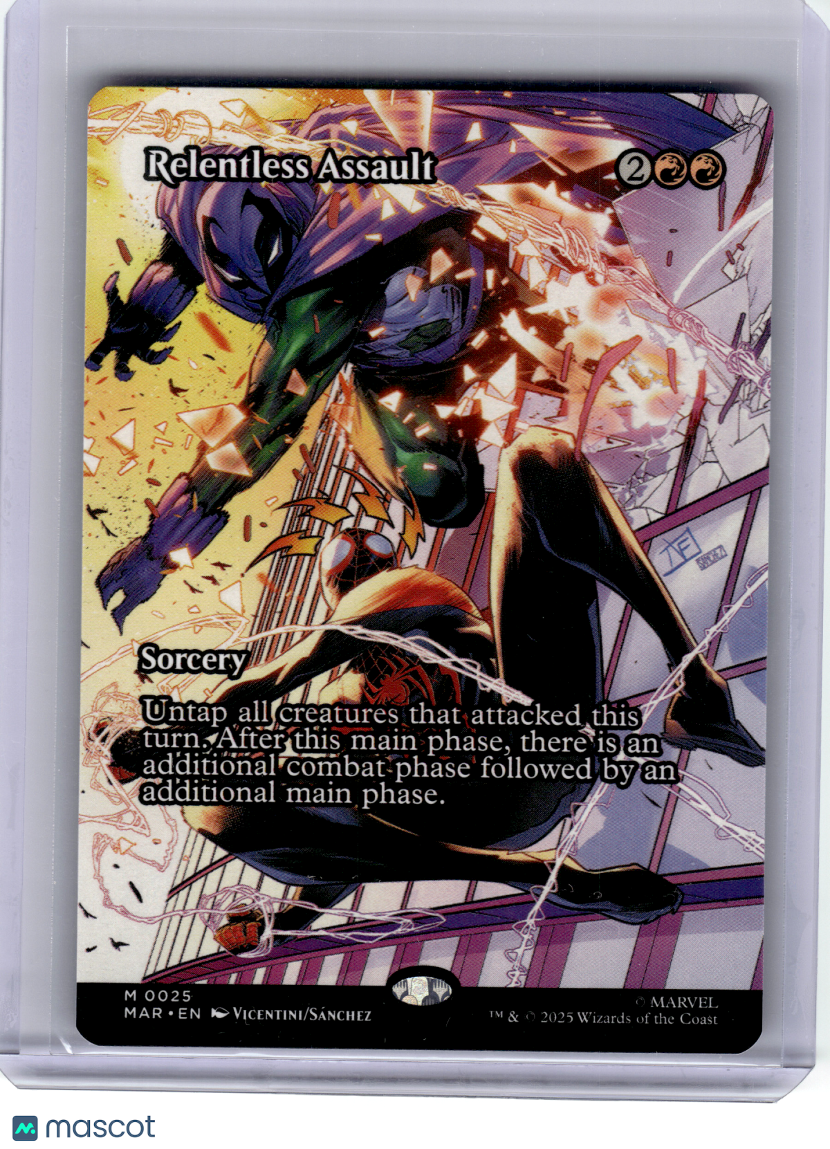 2025 Magic: The Gathering—Relentless Assault (Borderless) #25 MAR—M Non-Foil