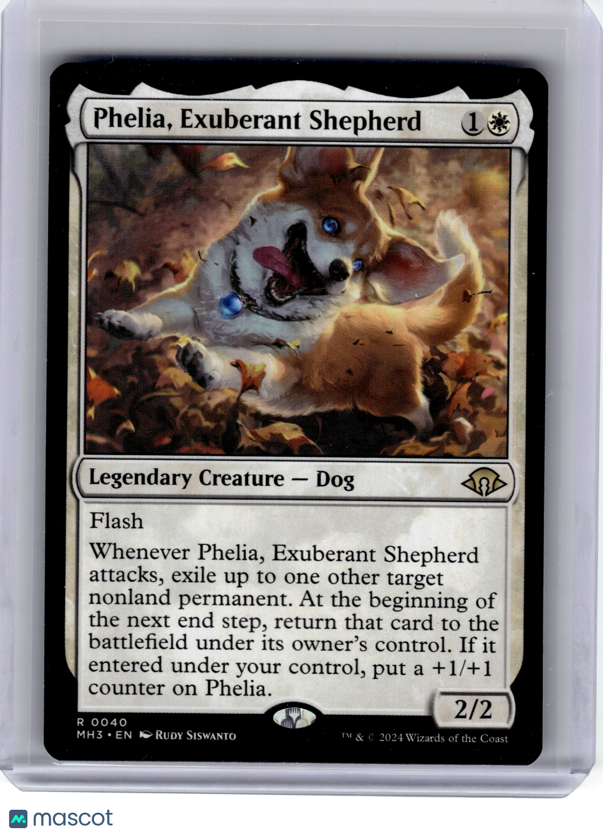 2024 Magic: The Gathering—Phelia, Exuberant Shepherd #40 MH3—Rare Non-Foil [DMG]