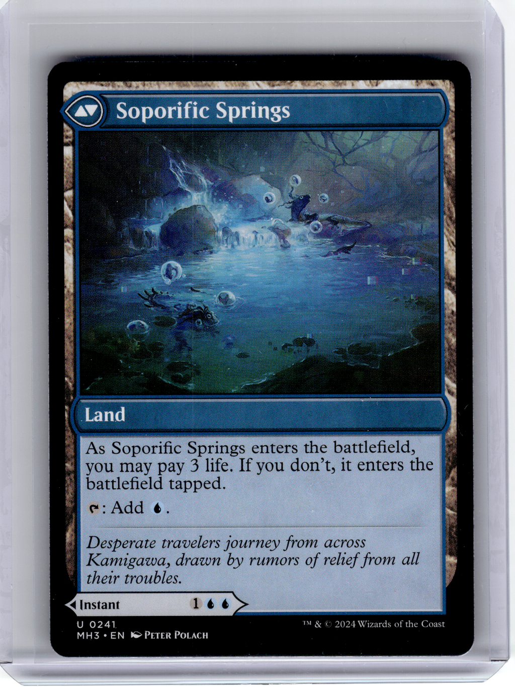 2024 MagicTG—Sink Into Stupor // Soporific Springs #241 MH3—U Non-Foil
