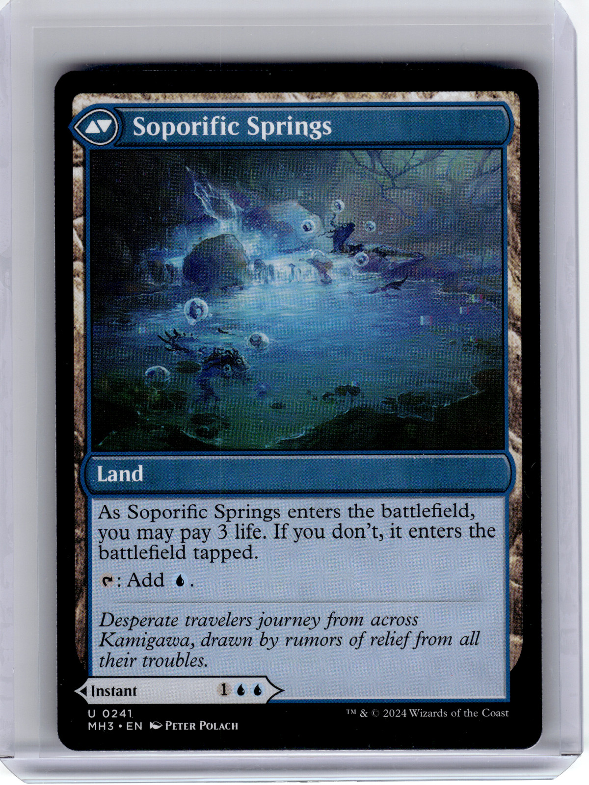 2024 MagicTG—Sink Into Stupor // Soporific Springs #241 MH3—U Non-Foil