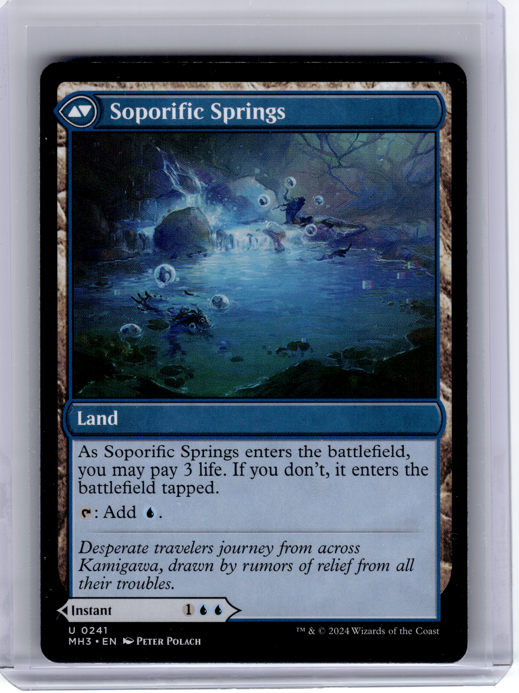 2024 MagicTG—Sink Into Stupor // Soporific Springs #241 MH3—U Non-Foil
