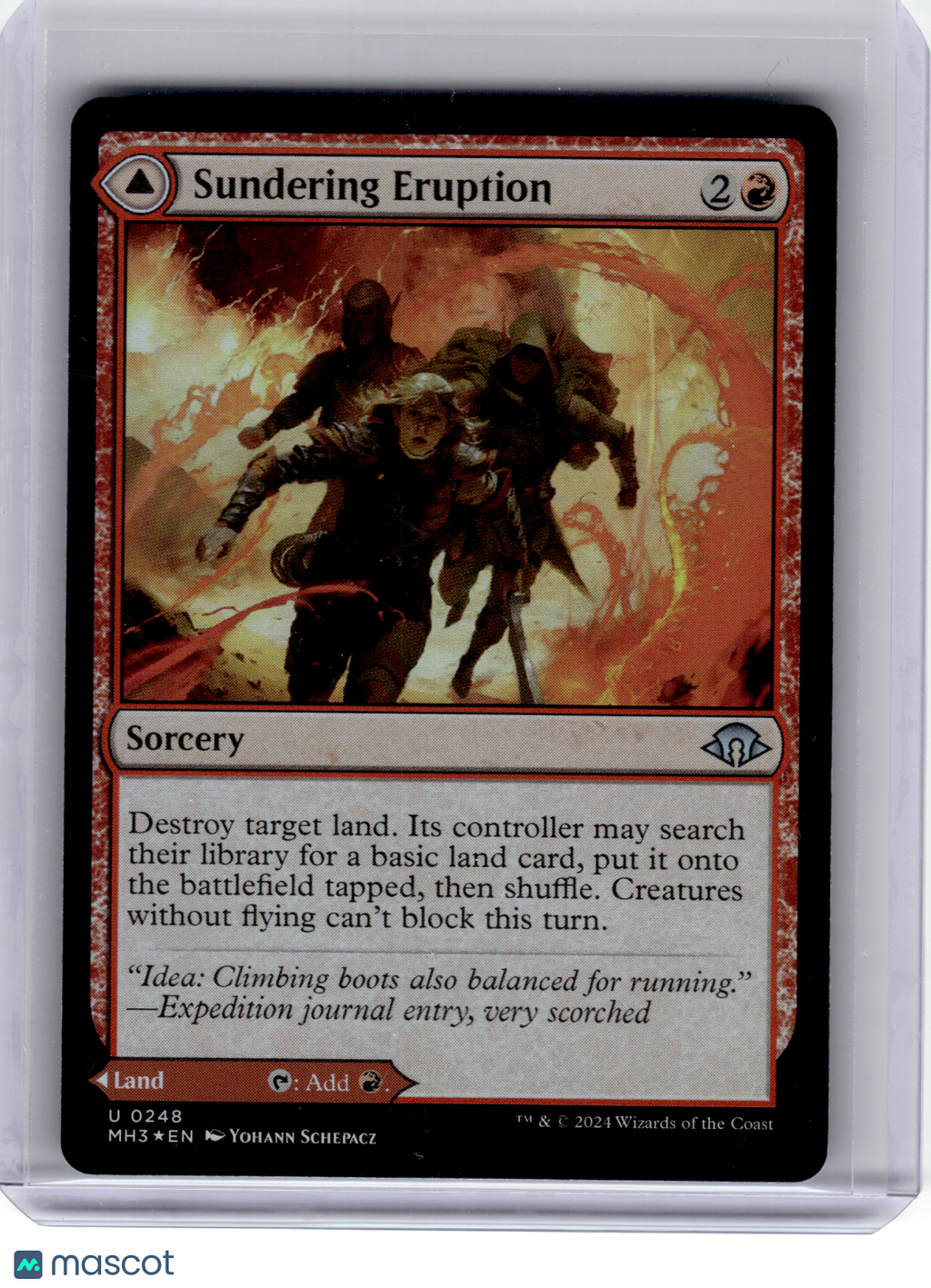 2024 Magic: The Gathering—Sundering Eruption // Volcanic Fissure #248 MH3—U Foil
