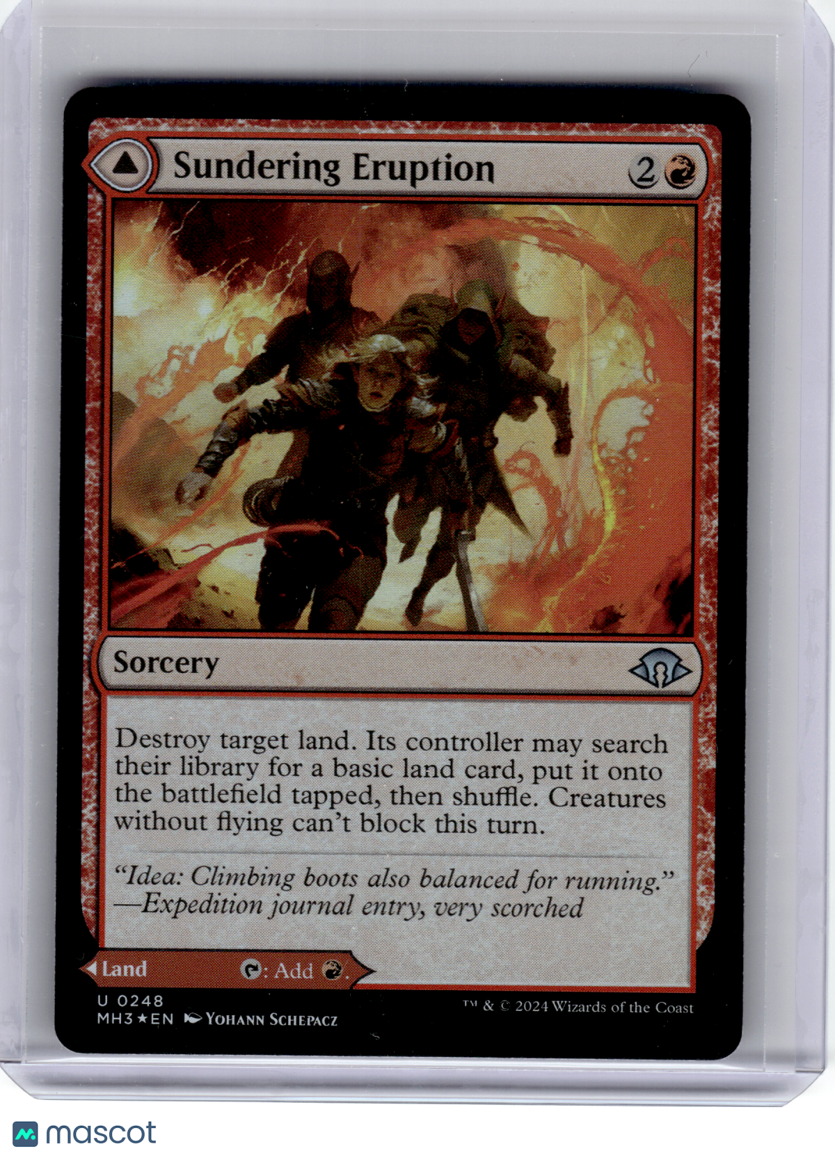 2024 Magic: The Gathering—Sundering Eruption // Volcanic Fissure #248 MH3—U Foil
