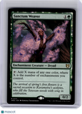 2023 MagicTG—Sanctum Weaver #131 Commander: Wilds of Eldraine—Rare Non-Foil
