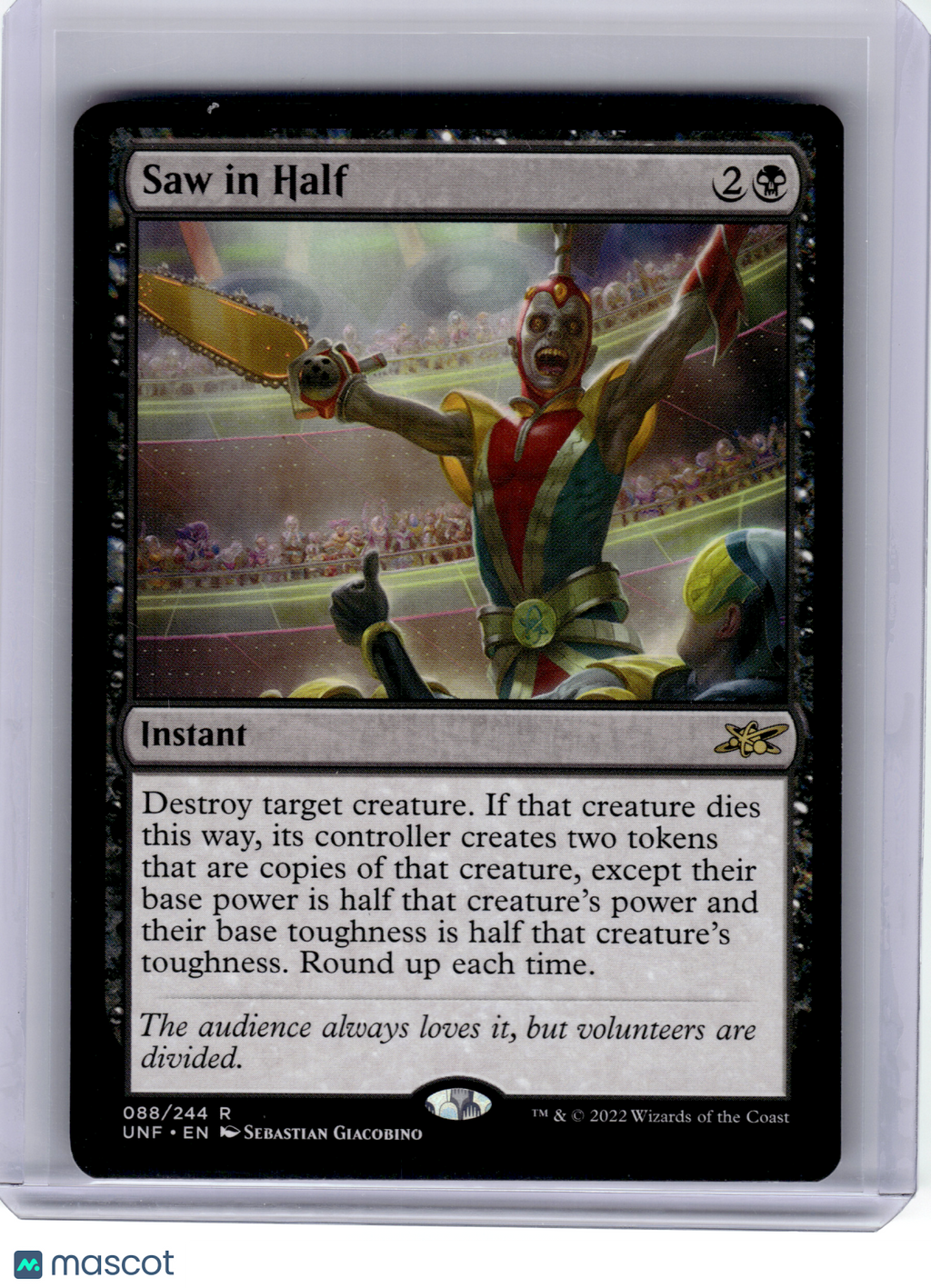 2022 Magic: The Gathering—Saw in Half #88 Unfinity—Rare Non-Foil