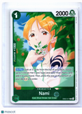 2025 One Piece Card Game—Nami #EB02-017 Anime 25th Collection—Rare Foil