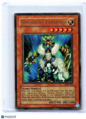 2003 YuGiOh!—Airknight Parshath #LOD-062 Legacy of Darkness—Ultra Rare Foil [MP]