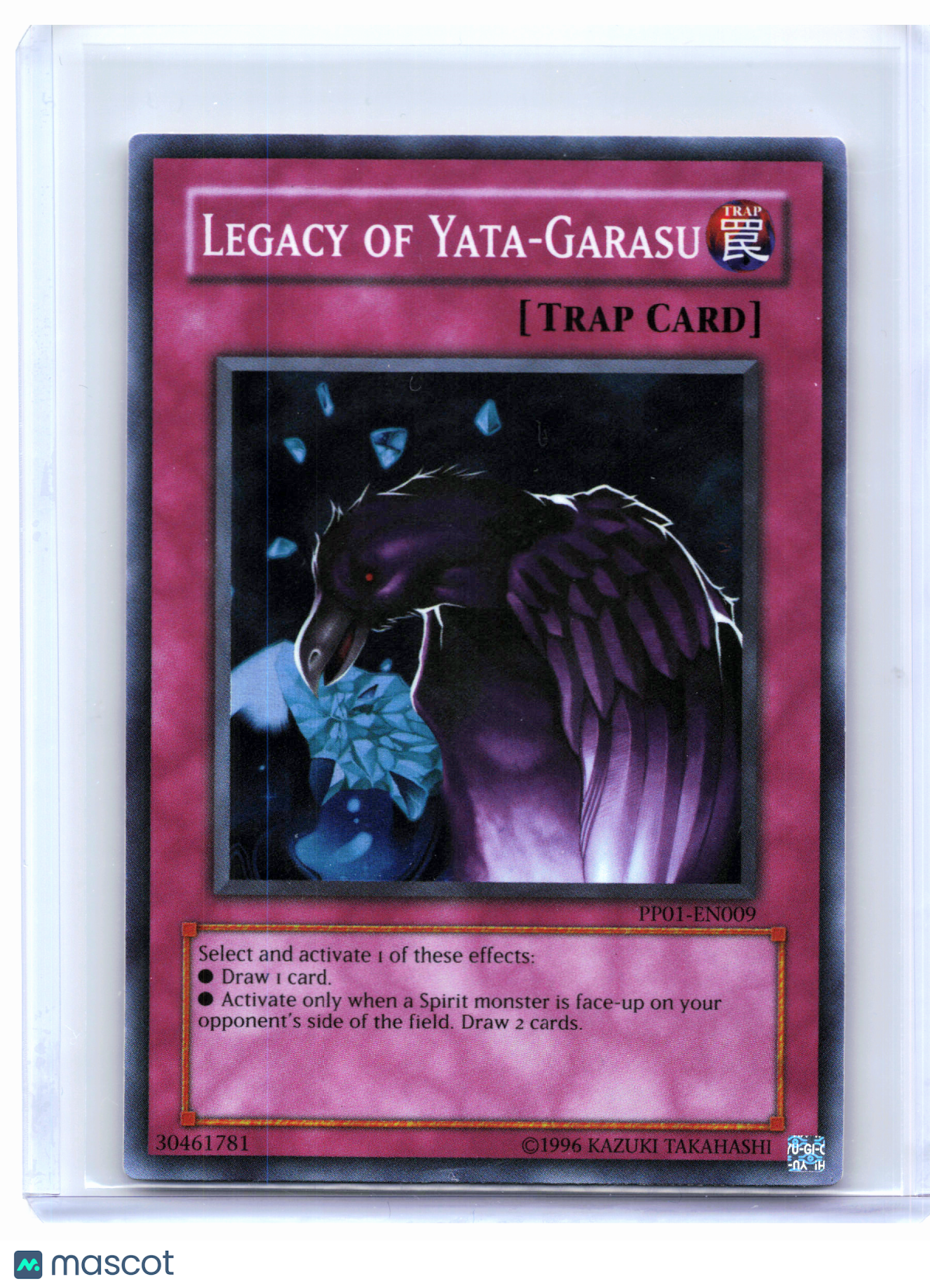 2007 Yu-Gi-Oh!—Yata-Garasu #PP01-EN009 Premium Pack 1—Super Rare Foil [MP]